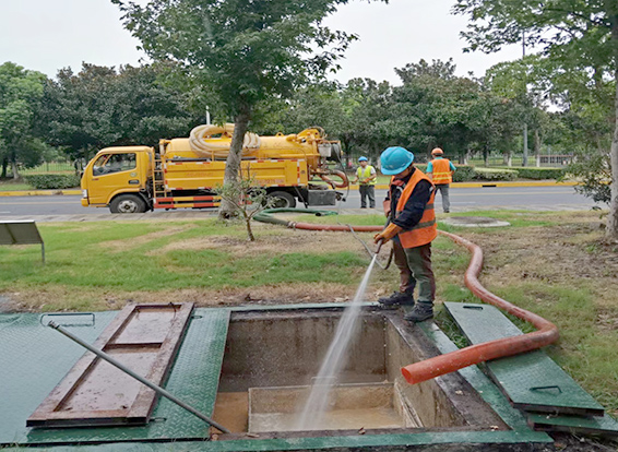 涿鹿化油池清理